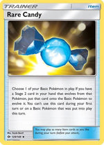 Rare Candy 129/149 - SM Base Set Reverse Holofoil - Poke-Collect