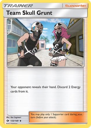 Team Skull Grunt 133/149 - Sun & Moon - Poke-Collect