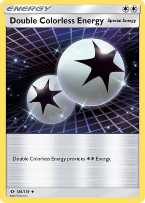 Double Colorless Energy 136/149 - SM Base Set Reverse Holofoil - Poke-Collect
