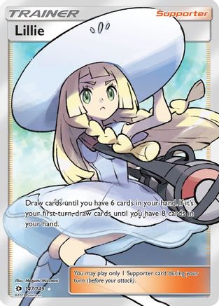 Lillie (Full Art) 147/149 - SM Base Set Holofoil - Poke-Collect