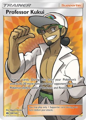 Professor Kukui (Full Art) 148/149 - SM Base Set Holofoil - Poke-Collect
