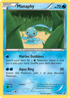 Manaphy - XY190 XY190/211 - XY Promos Holofoil - Poke-Collect