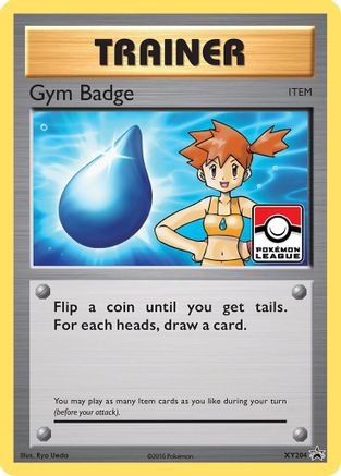 Gym Badge (Misty) XY204/211 - XY Promos Holofoil - Poke-Collect