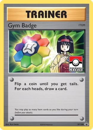 Gym Badge (Erika) XY206/211 - XY Promos Holofoil - Poke-Collect