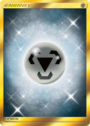 Metal Energy (Secret) 163/149 - SM Base Set Holofoil - Poke-Collect