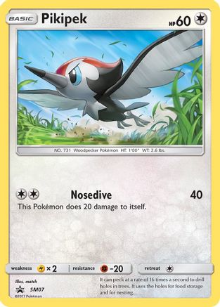 Pikipek - SM07 SM07/248 - SM Promos Holofoil - Poke-Collect