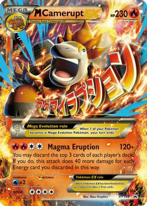 M Camerupt EX - XY198 XY198/211 - XY Promos Holofoil - Poke-Collect