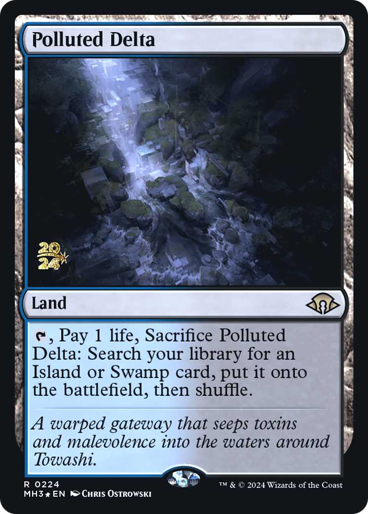 Polluted Delta (PRE-224) - Modern Horizons 3 Promos Foil - Poke-Collect