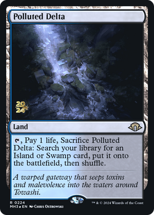 Polluted Delta (PRE-224) - Modern Horizons 3 Promos Foil - Poke-Collect