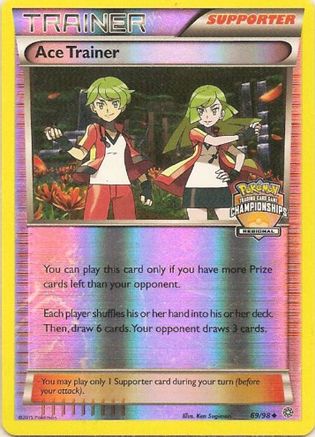 Ace Trainer - 69/98 (Regional Championships) 69 - League & Championship Cards Reverse Holofoil - Poke-Collect