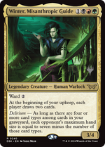 Winter, Misanthropic Guide (PPDSK-240) - Duskmourn: House of Horror Promos - Poke-Collect