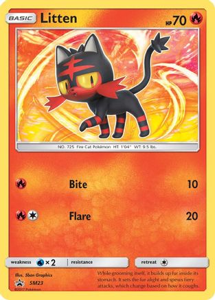 Litten - SM23 SM23/248 - SM Promos Holofoil - Poke-Collect