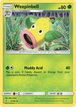 Weepinbell 2/145 - Guardians Rising Reverse Holofoil - Poke-Collect