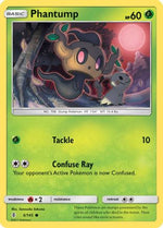 Phantump 6/145 - SM  Guardians Rising Reverse Holofoil - Poke-Collect