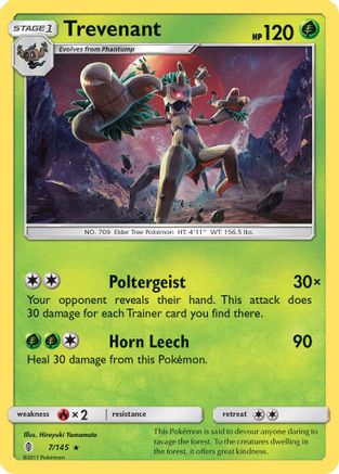 Trevenant 7/145 - Guardians Rising - Poke-Collect
