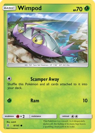 Wimpod 8/145 - Guardians Rising - Poke-Collect