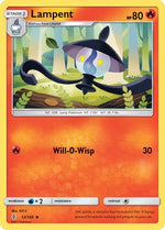 Lampent 12/145 - SM  Guardians Rising - Poke-Collect