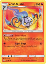 Chandelure 13/145 - SM  Guardians Rising Holofoil - Poke-Collect