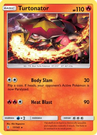 Turtonator 17/145 - Guardians Rising - Poke-Collect