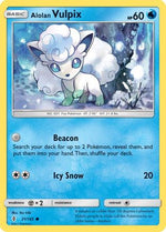 Alolan Vulpix 21/145 - SM  Guardians Rising Reverse Holofoil - Poke-Collect