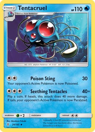 Tentacruel 24/145 - Guardians Rising - Poke-Collect
