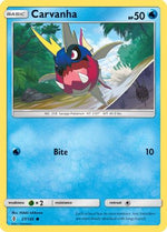 Carvanha 27/145 - SM  Guardians Rising Reverse Holofoil - Poke-Collect