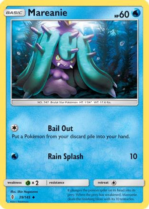 Mareanie 39/145 - SM  Guardians Rising - Poke-Collect