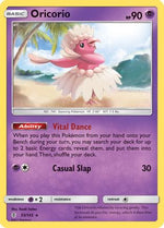 Oricorio (55) 55/145 - SM  Guardians Rising Reverse Holofoil - Poke-Collect