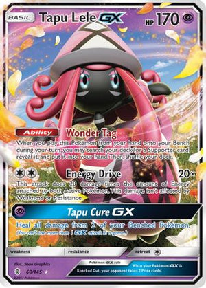 Tapu Lele-GX 60/145 - Guardians Rising Holofoil - Poke-Collect