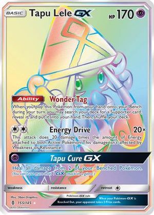 Tapu Lele-GX 155/145 - Guardians Rising Holofoil - Poke-Collect