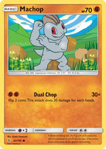 Machop (62) 62/145 - SM  Guardians Rising Reverse Holofoil - Poke-Collect
