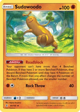 Sudowoodo 66/145 - Guardians Rising - Poke-Collect