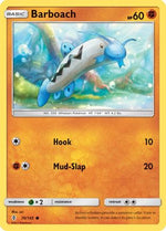 Barboach 70/145 - SM  Guardians Rising Reverse Holofoil - Poke-Collect