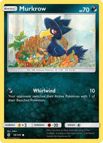 Murkrow 78/145 - SM  Guardians Rising Reverse Holofoil - Poke-Collect