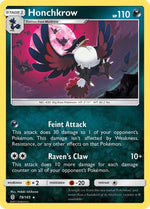 Honchkrow 79/145 - SM  Guardians Rising Reverse Holofoil - Poke-Collect