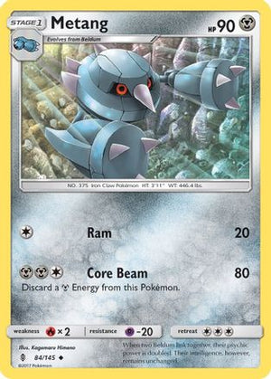 Metang 84/145 - SM  Guardians Rising - Poke-Collect