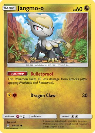Jangmo-o 98/145 - SM  Guardians Rising - Poke-Collect
