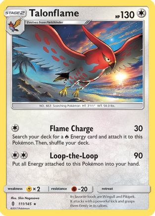 Talonflame 111/145 - Guardians Rising - Poke-Collect