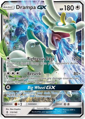 Drampa GX 115/145 - SM  Guardians Rising Holofoil - Poke-Collect