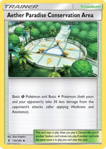 Aether Paradise Conservation Area 116/145 - SM  Guardians Rising - Poke-Collect