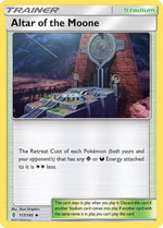Altar of the Moone 117/145 - SM  Guardians Rising - Poke-Collect