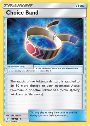 Choice Band 121/145 - SM  Guardians Rising - Poke-Collect
