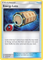 Energy Loto 122/145 - SM  Guardians Rising - Poke-Collect