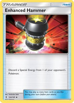 Enhanced Hammer 124/145 - SM  Guardians Rising Reverse Holofoil - Poke-Collect