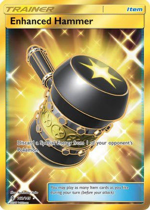 Enhanced Hammer (Secret) 162/145 - SM  Guardians Rising Holofoil - Poke-Collect