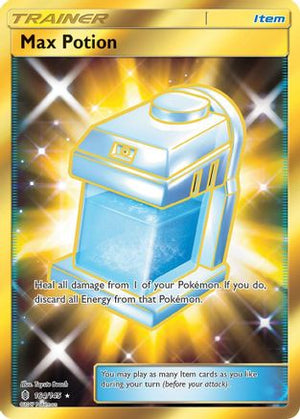 Max Potion (Secret) 164/145 - SM  Guardians Rising Holofoil - Poke-Collect