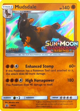 Mudsdale - SM20 (Prerelease) [Staff] SM20 - SM Promos Holofoil - Poke-Collect