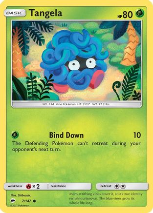 Tangela 7/147 - Burning Shadows - Poke-Collect