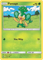 Pansage 12/147 - SM  Burning Shadows Reverse Holofoil - Poke-Collect