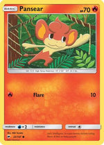Pansear 22/147 - SM  Burning Shadows Reverse Holofoil - Poke-Collect